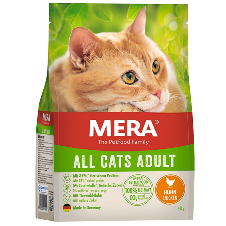 Pisică Adult - Hrana Uscata Pisici MERA Adult Pui 400g