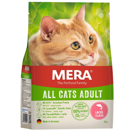 Pisică Adult - Hrana Uscata Pisici MERA Adult Somon 400g