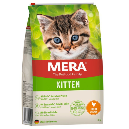 Pisică Junior - Hrana Uscata Pisici MERA Kitten Pui 10kg