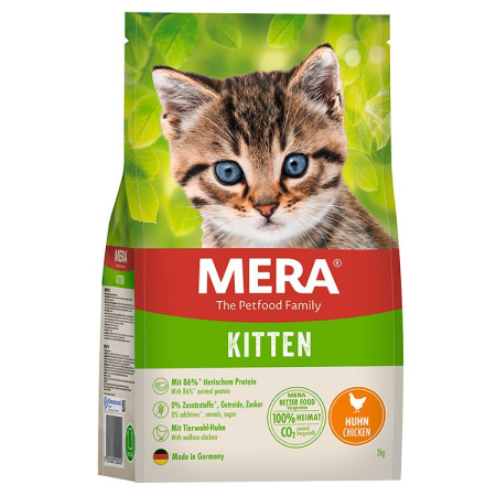 Pisică Junior - Hrana Uscata Pisici MERA Kitten Pui 2kg