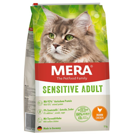 Pisică Adult - Hrana Uscata Pisici MERA Sensitive Adult Pui 10kg