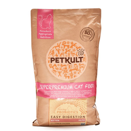 Hrana Uscata Pisici PETKULT Probiotics Kitten 34/22 7kg – DELISTAT