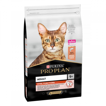 Pisică Adult - Hrana Uscata Pisici PRO PLAN Vital Functions Adult Somon 10kg