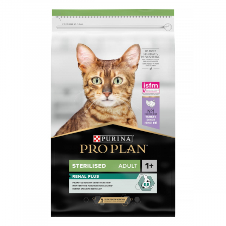 Hrana Uscata Pisici PRO PLAN Optirenal Adult Sterilised Curcan 10kg [1]