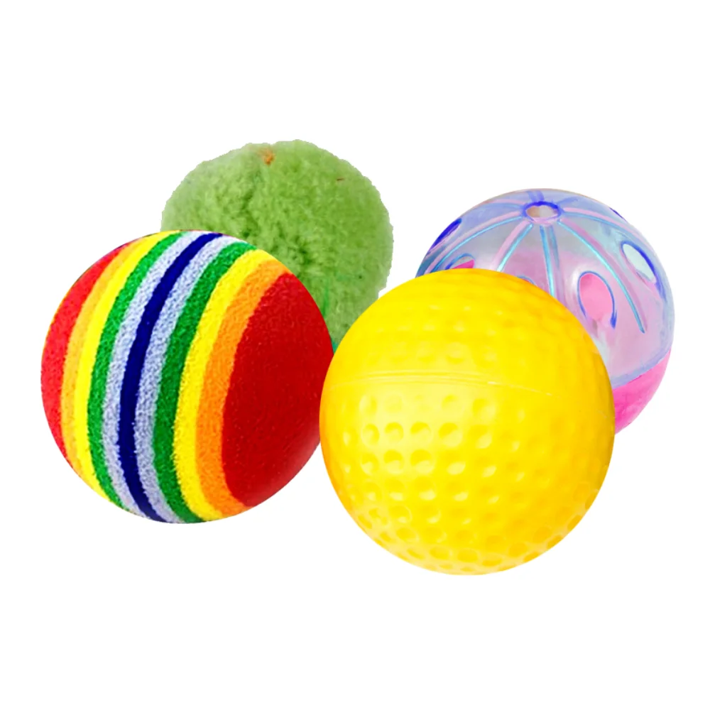 Accesorii Pisici - MIAU MIAU Jucărie pentru Pisică, Toys, 4 bucăți