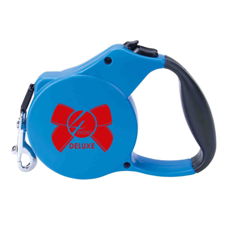 Câini - Lesă Retractabilă, 4DOG DELUXE, Talie Mică, Diverse Culori, 3m
