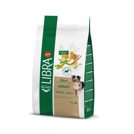 Câine Adult - Hrană Uscată Câine Adult, LIBRA, Talie Medie/Mare, Miel, 14kg