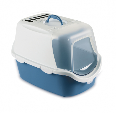 Accesorii Pisici - SP LITIERA ACOPERITA CATHY EASY NORDIC SKY/WHITE