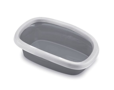 Accesorii Pisici - Litiera STEFANPLAST Sprint 20 Gri 39x58x17cm
