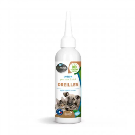 Lotiune Auriculara Caini si Pisici Bio 125ml
