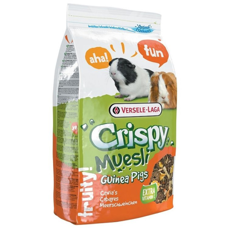 Rozătoare - Meniu Porcusori Guineea VERSELE-LAGA Crispy Muesli 1kg