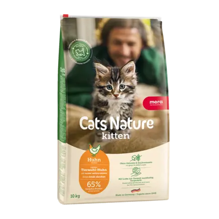 Pisici - Hrană Uscată Pisică Junior, MERA Cats Nature, Pui, 400g