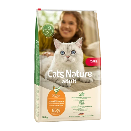 Pisică Adult - Hrană Uscată Pisică Adult, MERA Cats Nature, Pui, 10kg