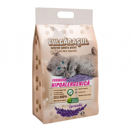 Nisip Pisici BULGARASUL Tofu Lavanda 15L 6,2kg – DELISTAT [1]