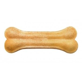 Câini - Recompensă pentru Câine Adult, 4DOG, Os din Piele Presată, 12.5cm