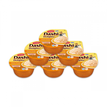 Pisici - Pachet Economic Hrana Umeda Pisici CHURU Dashi Delights Pui 6x70g