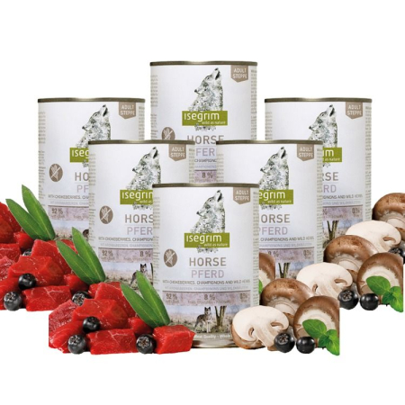 Câini - Pachet Economic Hrana Umeda Caini ISEGRIM Adult Cal 6x400g