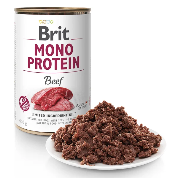 Pachet Economic Hrana Umeda Caini BRIT Mono Protein Vita 6x400g [1]