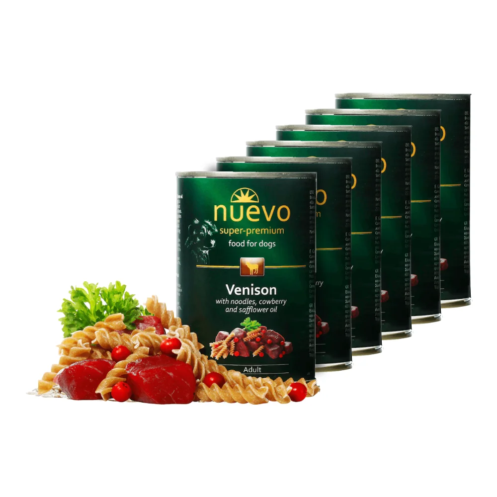 Câini - Pachet Economic Hrana Umeda Caini NUEVO Adult Caprioara 6x400g