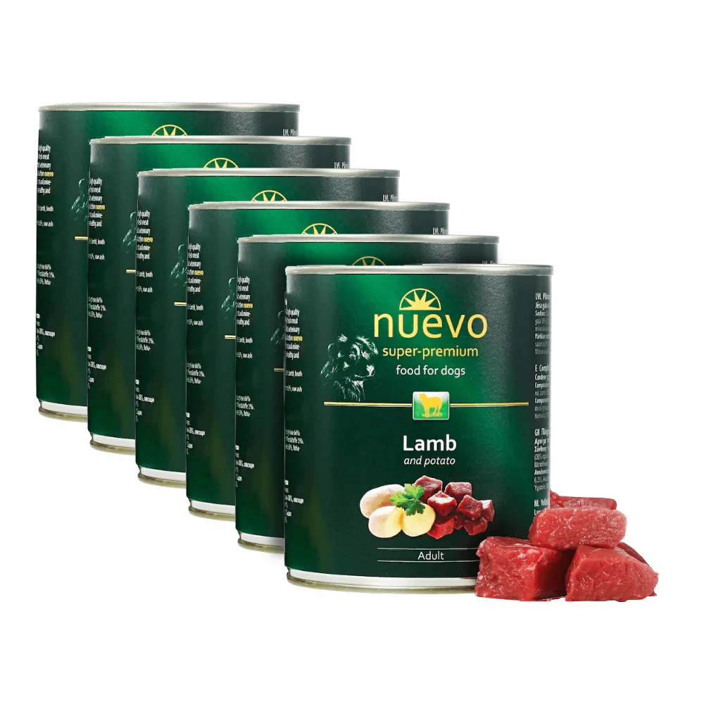 Câini - Pachet Economic Hrana Umeda Caini NUEVO Adult Miel 6x800g