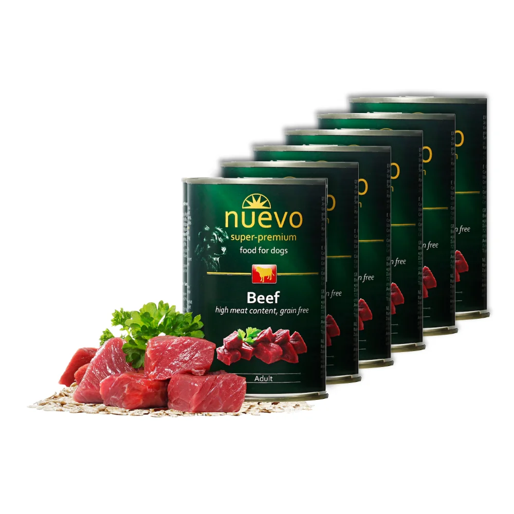 Câini - Pachet Economic Hrana Umeda Caini NUEVO Adult Vita 6x400g