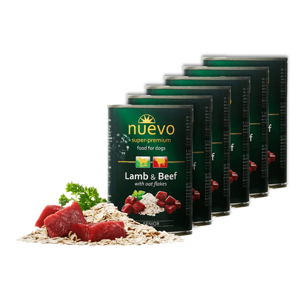 Câini - Pachet Economic Hrana Umeda Caini NUEVO Senior 6x400g