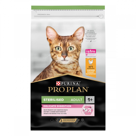 Pachet Economic PRO PLAN Optidigest Adult Sterilised Pui 2x10kg [2]