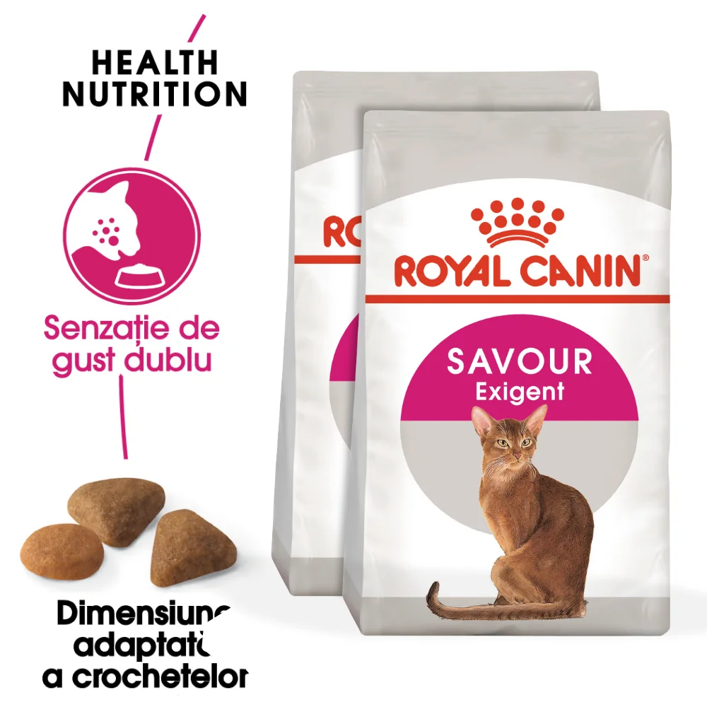 Pisică Adult - Pachet Economic ROYAL CANIN Exigent Savour Adult, hrană uscată pisică, apetit capricios, 2x10kg