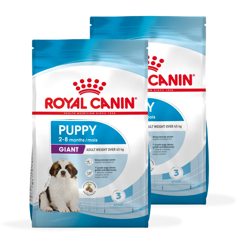 Pachet Economic ROYAL CANIN Giant Puppy, hrană uscată câine junior etapa 1 de crestere, 2x15kg [1]
