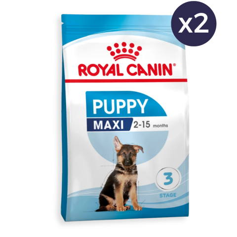 Hrană Uscată Câini - Pachet Economic ROYAL CANIN Maxi Puppy, hrană uscată câine junior, 2x15kg