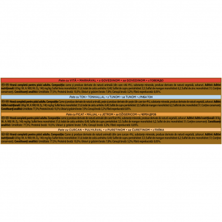 Hrana Umeda Pisici GOURMET Gold Mousse Diverse Sortimente 4x85g [2]