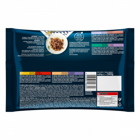 Hrana Umeda Pisici GOURMET Perle Duo Mini Fileuri in Sos 4x85g [1]