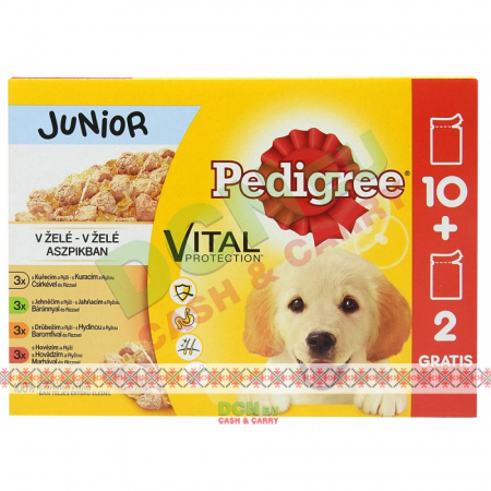 Câini - Hrana Umeda Caini PEDIGREE Junior in Aspic 12x100g
