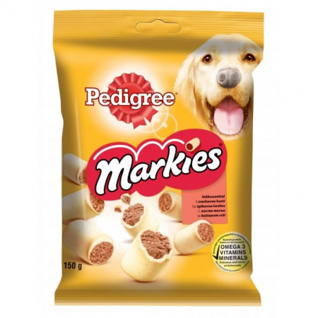 Biscuiți - Recompense pentru Câine Adult, PEDIGREE Markies, Biscuiți, 150g