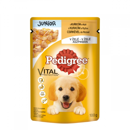 Câini - Hrana Umeda Caini PEDIGREE Junior Pui 100g