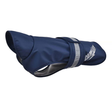 Câini - Pelerina Caine 4DOG DELUXE Campaign Albastru 45cm 
