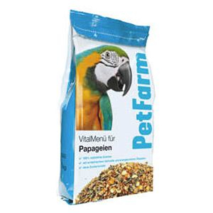 Meniuri Păsări - PETFARM Meniu Papagali Mari 1kg