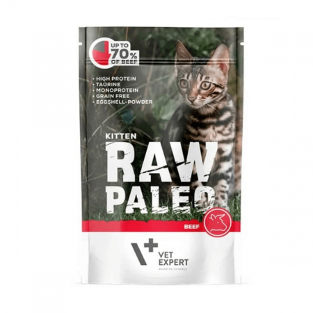 Hrana Umeda Pisici RAW PALEO Kitten Vita 100g