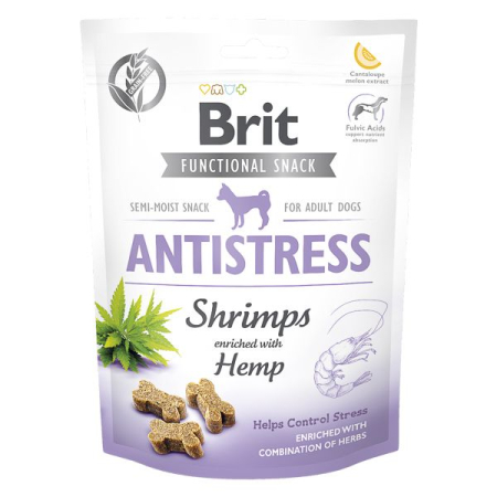 Caini - Recompense BRIT CARE Caini Snack Antistress Shrimps 150g