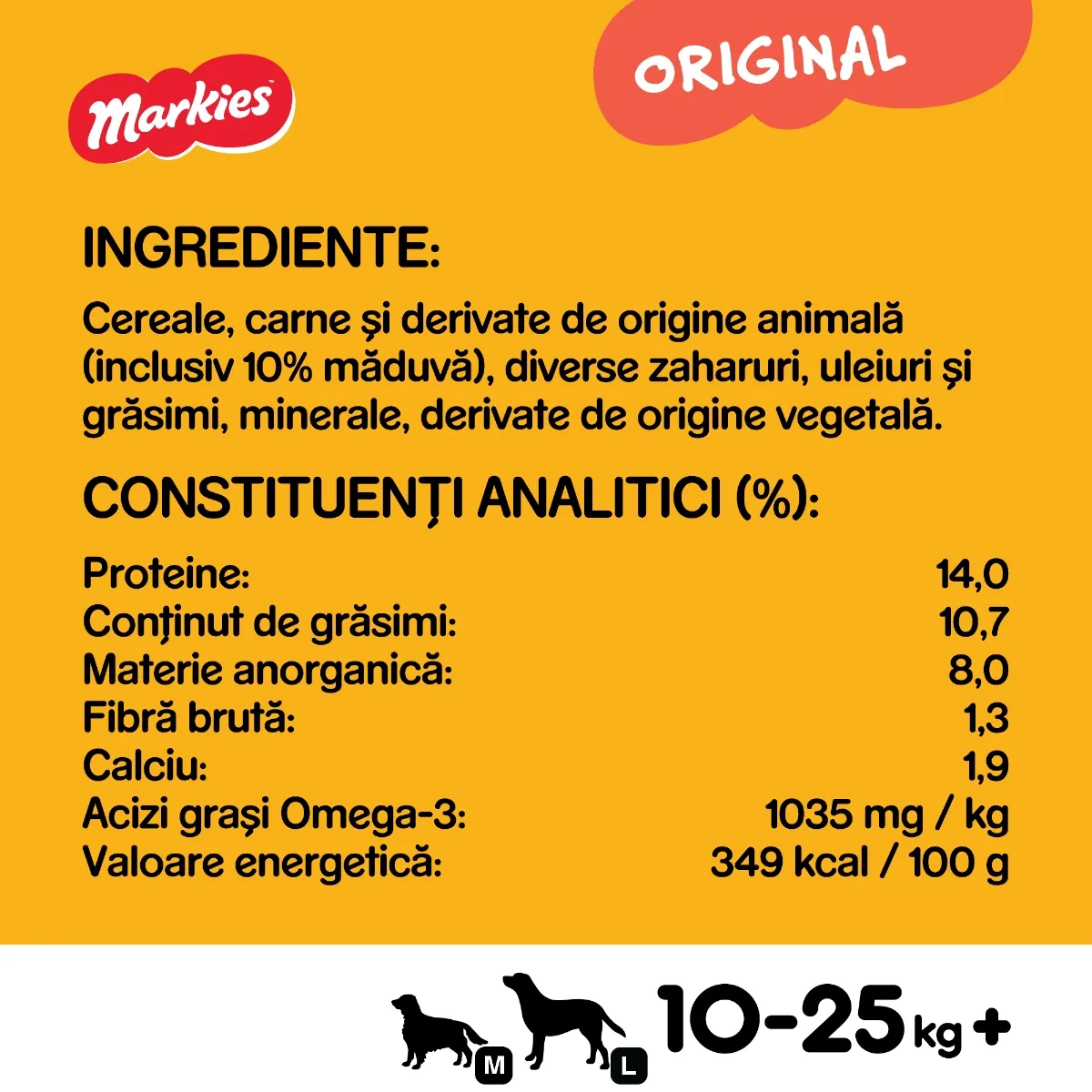 Recompense pentru Câine Adult, PEDIGREE Markies, Biscuiți, 500g [5]