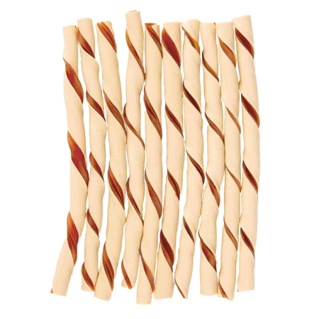 Câini - Recompense pentru Câine Adult, 4DOG GOODIES Classic, Twists cu Pui, 1kg