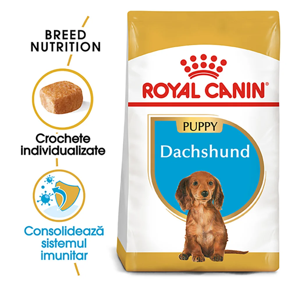 ROYAL CANIN Dachshund Puppy, hrană uscată câine junior Teckel, 1,5kg [0]