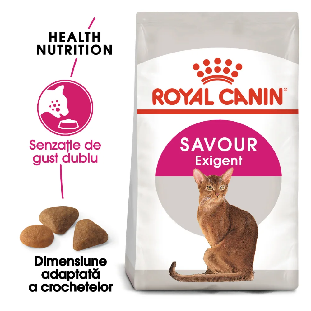Pisică Adult - ROYAL CANIN Exigent Savour Adult, hrană uscată pisică, apetit capricios, 4kg