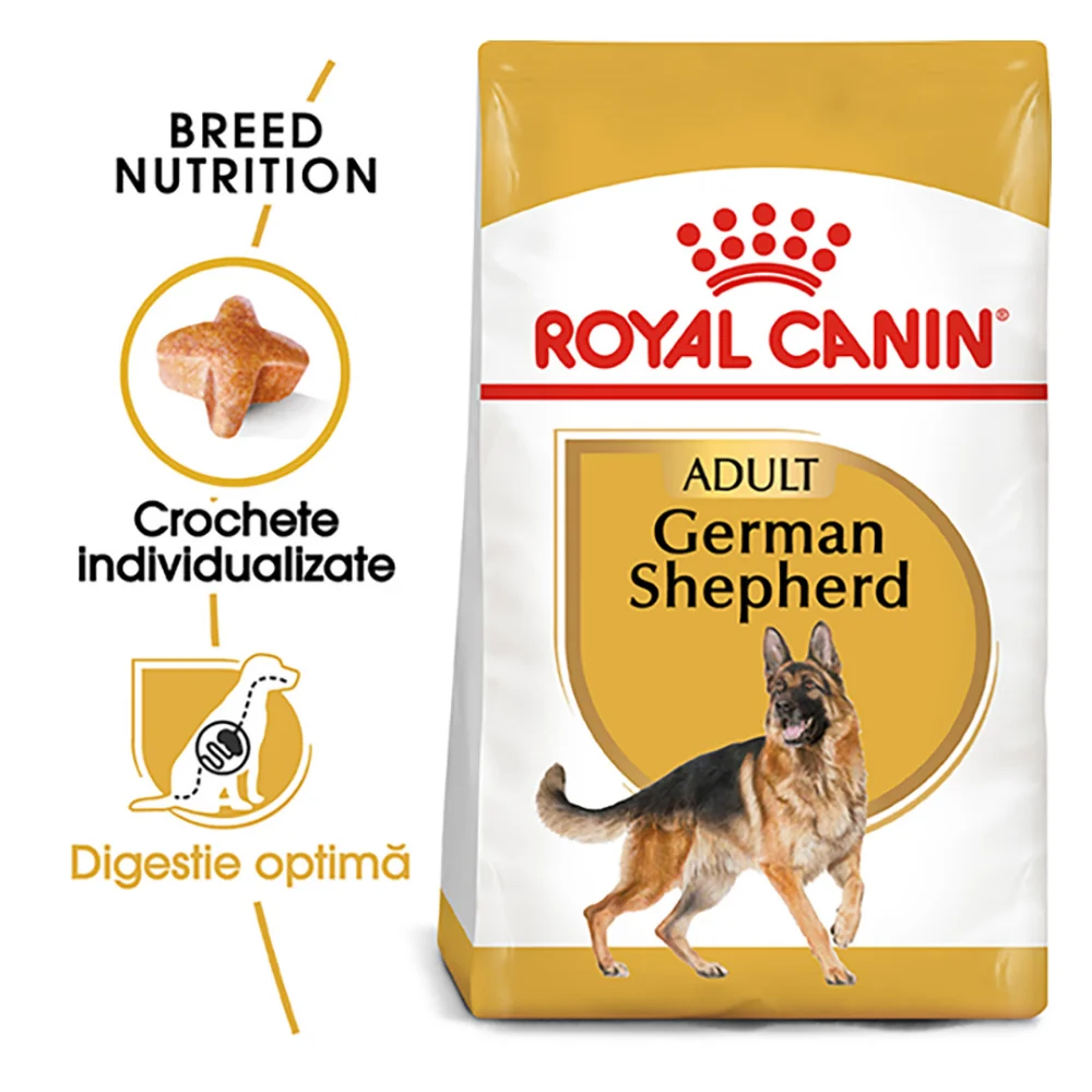 Câini - ROYAL CANIN German Shepherd Adult, hrană uscată câine Ciobănesc German, 11kg