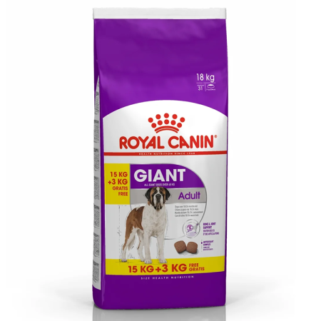 Caine Adult - ROYAL CANIN Giant Adult 15+3kg CADOU