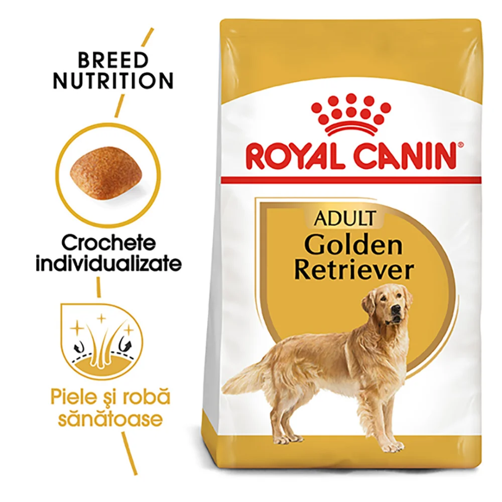 Câini - ROYAL CANIN Golden Retriever Adult, hrană uscată câine, 3kg