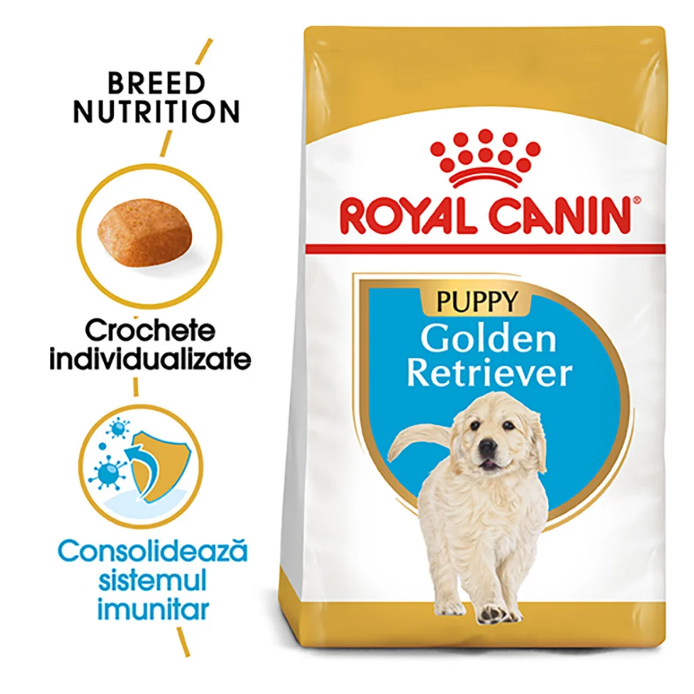 Câini - ROYAL CANIN Golden Retriever Puppy, hrană uscată câine junior, 3kg