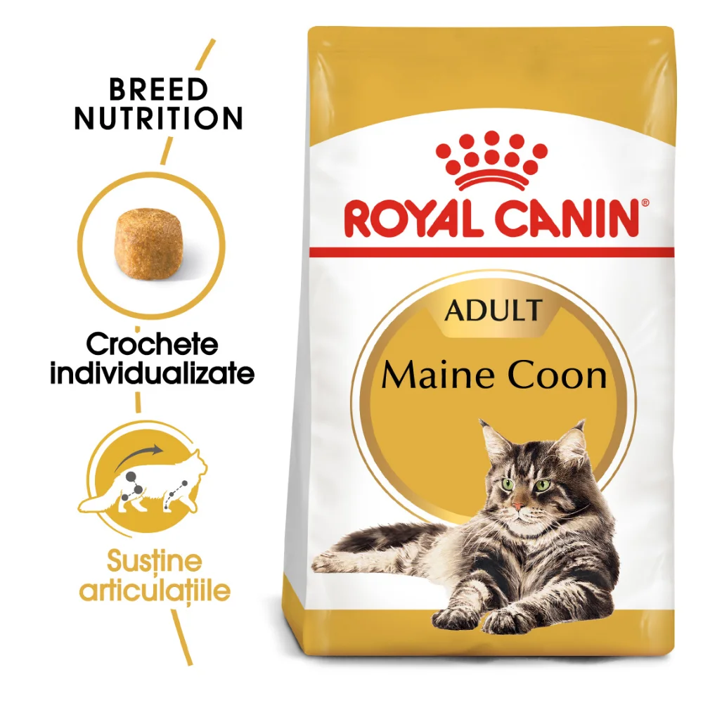 Pisică Adult - ROYAL CANIN Maine Coon Adult, hrană uscată pisică, 4kg