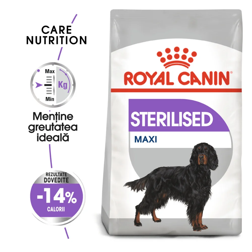 Câini - ROYAL CANIN Maxi Sterilised Adult, hrană uscată câine sterilizat, 12kg