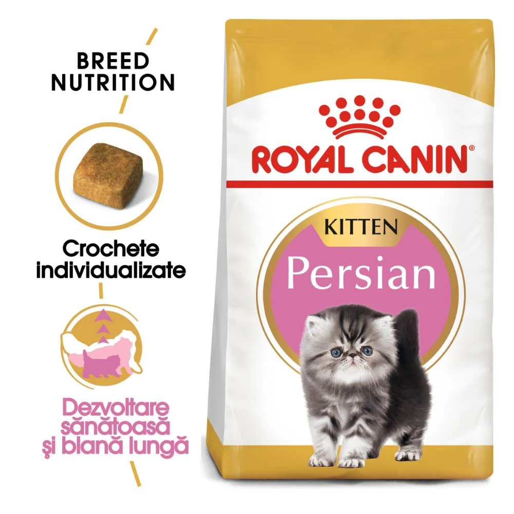 Pisici - ROYAL CANIN Persian Kitten, hrană uscată pisică junior, 400g